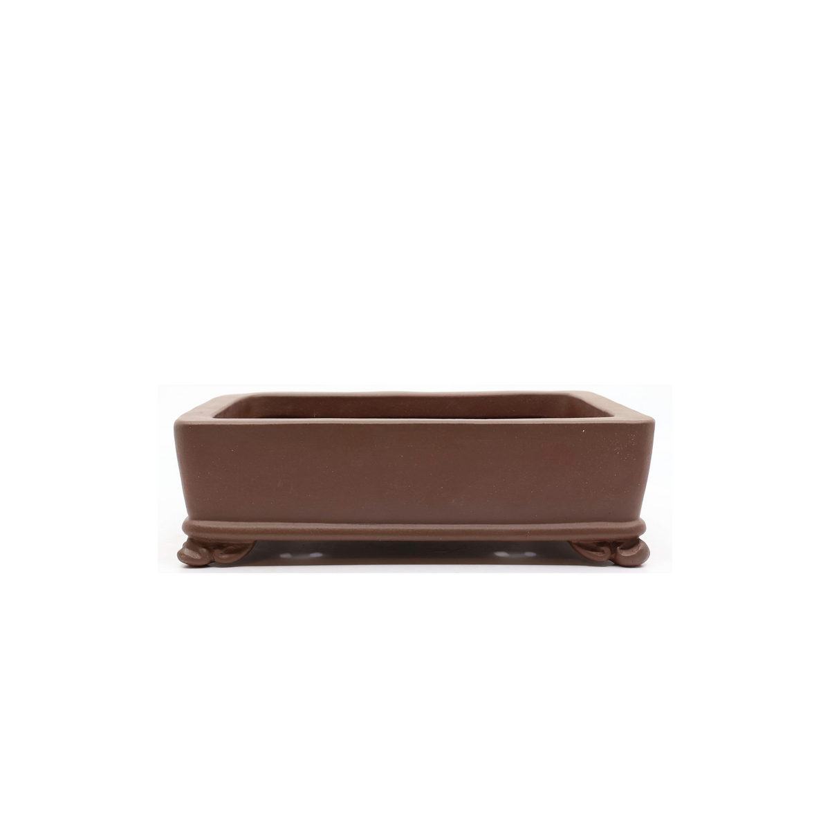 Bonsai pot ongeglazuurd rechthoekig 20cm