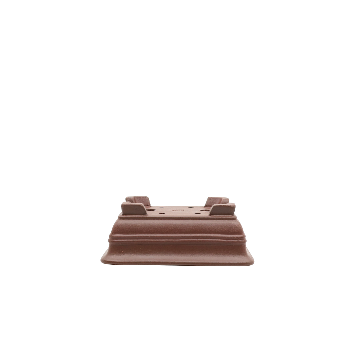 Bonsai pot ongeglazuurd rechthoekig 11cm