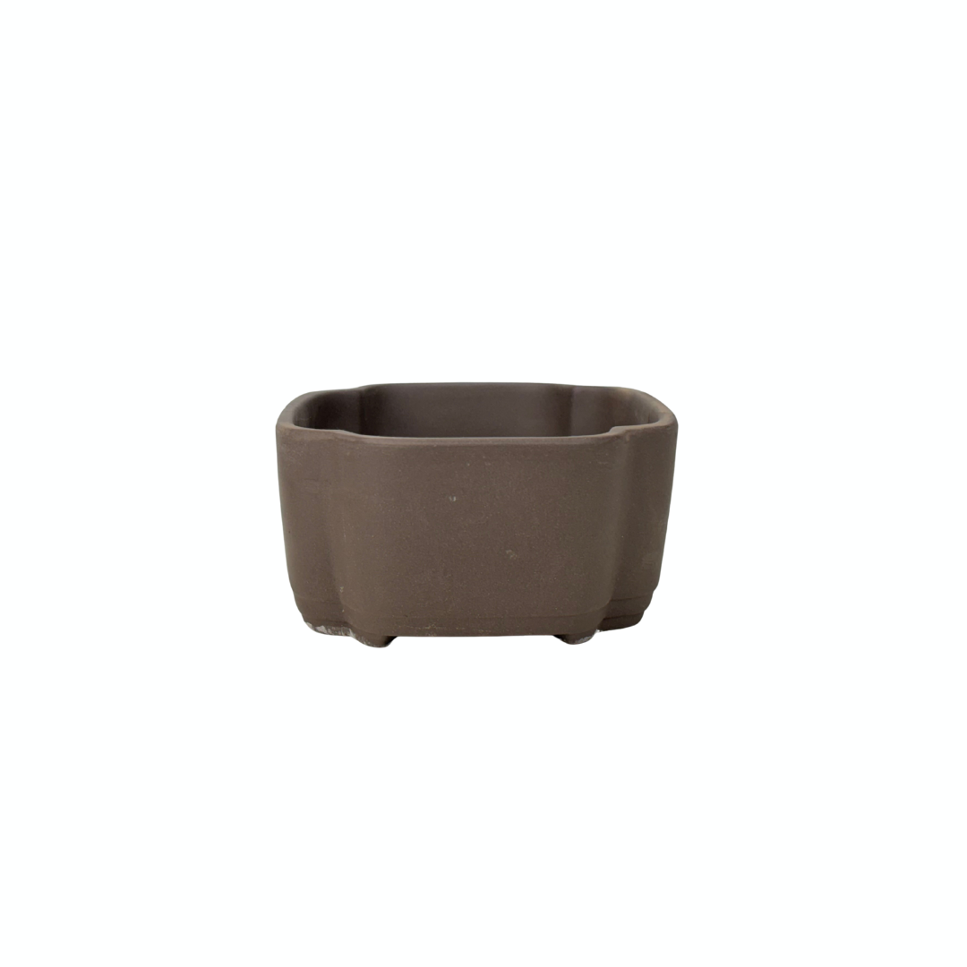 Pot à bonsaï mokko non émaillé 16 cm
