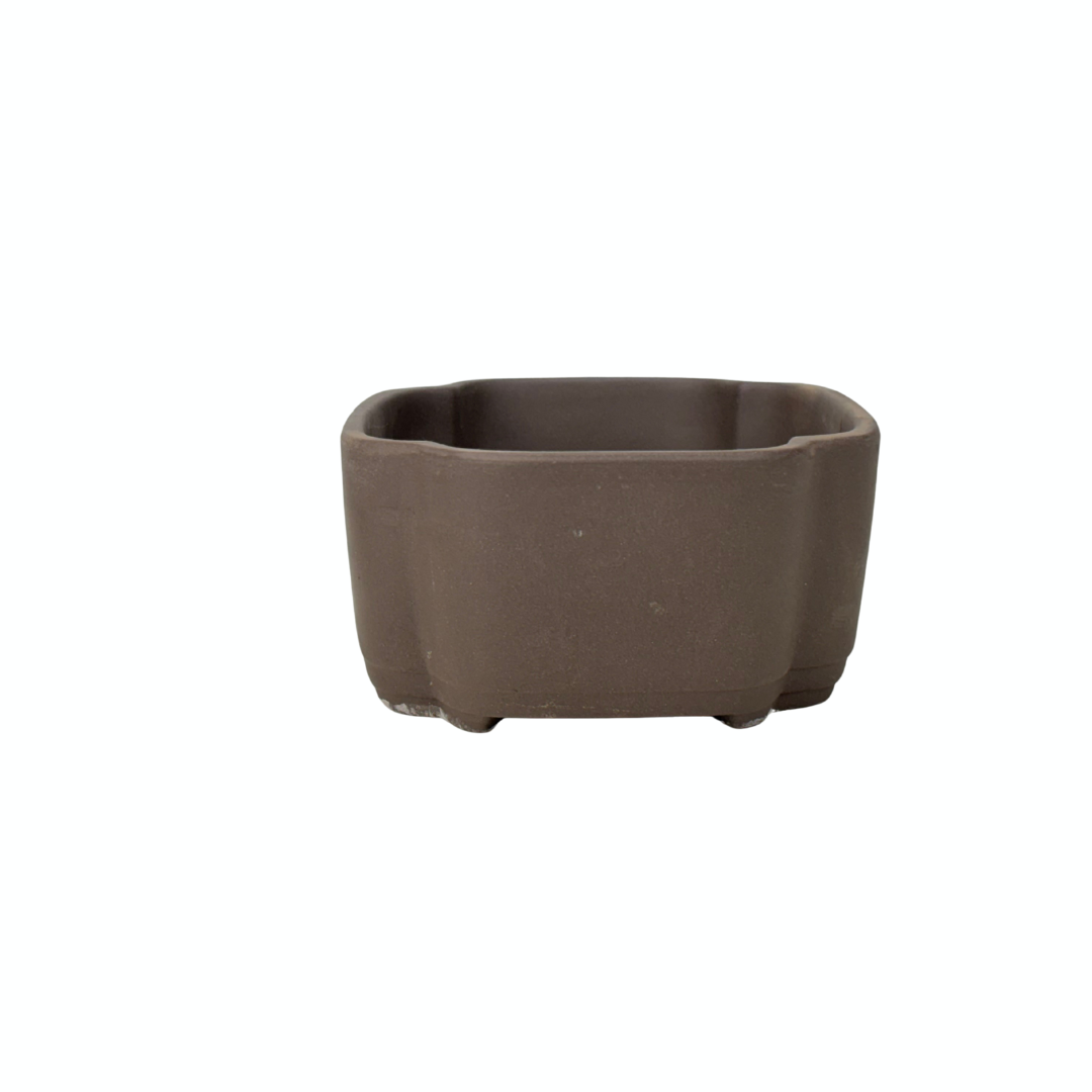 Pot à bonsaï mokko non émaillé 21 cm