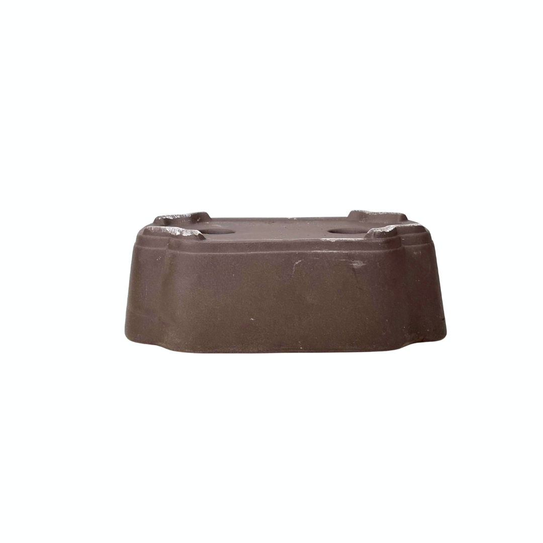 Pot à bonsaï mokko non émaillé 21 cm