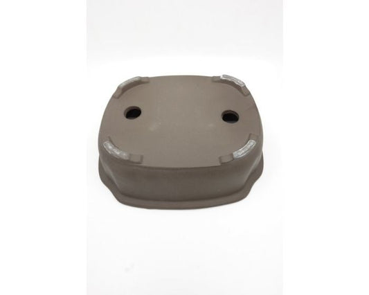 Pot à bonsaï non émaillé mokko 25 cm